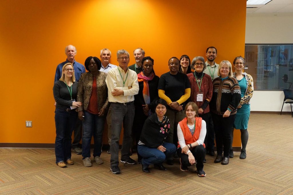 A GROUP PHOTO OF WORKSHOP PARTICIPANTS. PHOTO: CORNELL UNIVERSITY