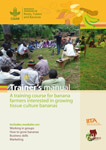 New publications: Trainer’s manuals on banana tissue-culture plantlets