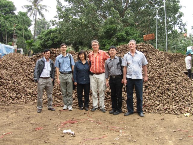 Roots, Tubers and Bananas postharvest processing project gets started in Asia
