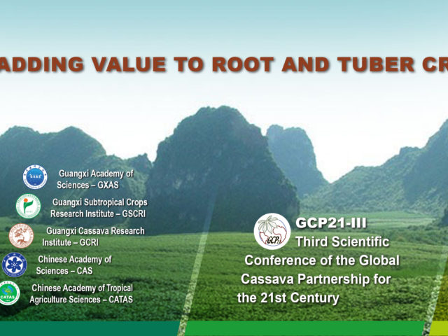 The First World Congress on Root and Tuber Crops will be held in January 2016 in China