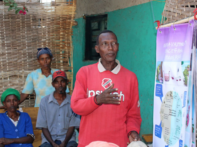 Sweetpotato farmers support the scaling of Triple S technology in Ethiopia