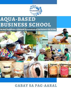 Aqua-based business school with gender and climate perspective: Learning guide (filipino)