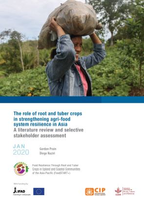 The role of root and tuber crops in strengthening agri‐food system resilience in Asia. A literature review and selective stakeholder assessment.