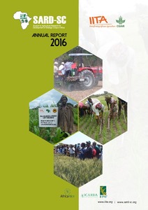 Support to Agricultural Research for Development of Strategic Crops in Africa Annual Report 2016