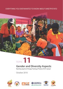 Everything you ever wanted to know about sweetpotato, Topic 11: Gender and diversity aspects