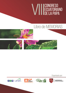 Libro de Memorias. VIII Congreso Ecuatoriano de la Papa. Soberanía Alimentaria y Nutrición.