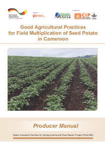 Good agricultural practices for field multiplication of seed potato in Cameroon. Producer manual