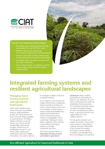 Integrated farming systems and resilient agricultural landscapes