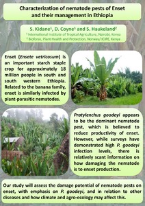 Characterization of nematode pests of Enset and their management in Ethiopia