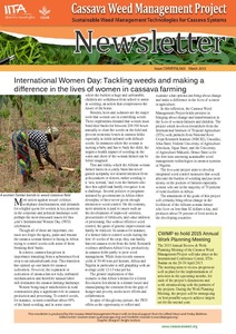 Cassava Weed Management Project: Newsletter