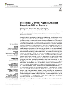 Biological control agents against Fusarium wilt of banana
