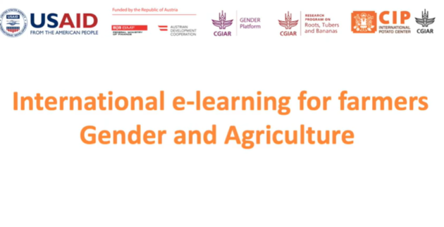 International e-learning for farmers: Gender and Agriculture (a short version) [Video]