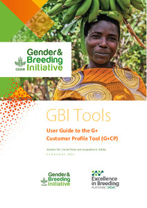 User Guide to the G+ Customer Profile Tool (G+ CP)