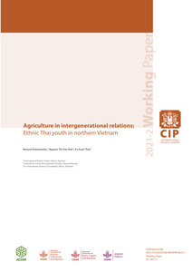 Agriculture in intergenerational relations: Ethnic Thai youth  in northern Vietnam