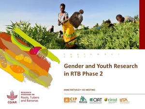 Gender and youth research in RTB phase 2.