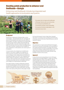 Boosting potato production to enhance rural livelihoods—Georgia. Project profile.