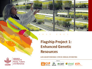 Flagship Project 1: Enhanced Genetic Resources