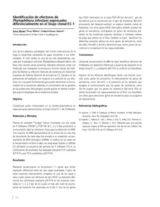 Identificacion de efectores de Phytophthora infestans expresados diferencialmente en el linaje clonal EC-1.