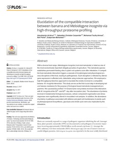 Elucidation of the compatible interaction between banana and Meloidogyne incognita via high-throughput proteome profiling