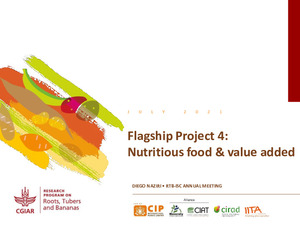 Flagship Project 4: Nutritious food & value added