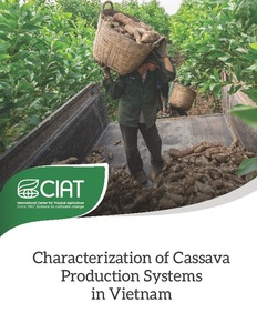 Characterization of cassava production systems in Vietnam.