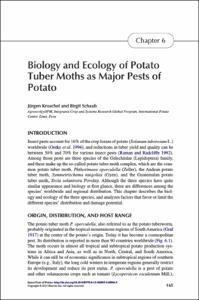 Biology and ecology of potato tuber moths as major pests of potato.