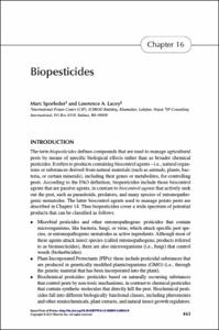 Biopesticides.