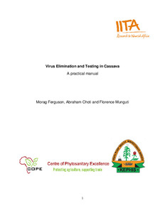 Virus elimination and testing in cassava: a practical manual