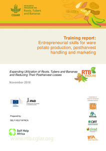 Training report: Entrepreneurial skills for ware potato production, postharvest handling and marketing.