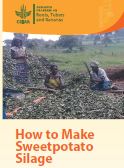 How to make sweetpotato silage.