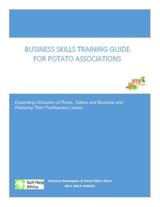 Business skills training guide for potato associations.