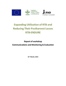 Report of  workshop: communications and monitoring & evaluation