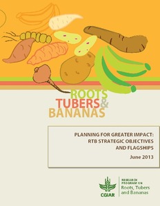 Planning for greater impact: RTB Strategic Objectives and Flagships.