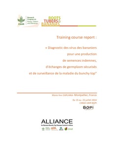 Training course report Montpellier 2014.