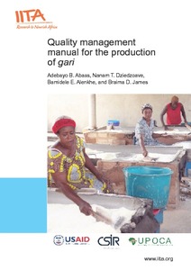 Quality management manual for the production of gari