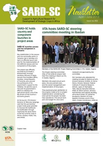 Support to Agricultural Research for Development of Strategic Crops in Africa Newsletter