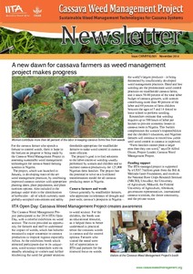 Cassava Weed Management Project: Newsletter