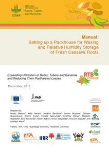 Manual: setting up a packhouse for waxing and relative humidity storage of fresh cassava roots