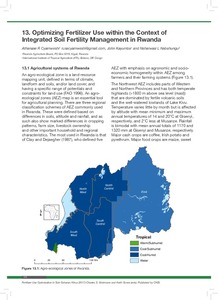 Optimizing fertilizer use within the context of integrated soil fertility management in Rwanda