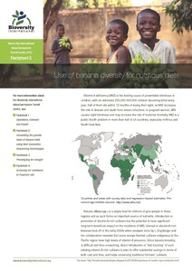 Use of banana diversity for nutritious diets