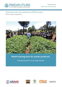 Model learning farm for potato producers: Guide for ware potato farmers training